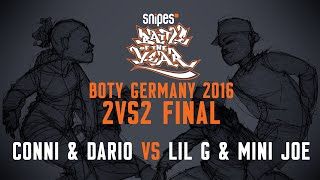 Conni & Dario vs Lil G & Mini Joe